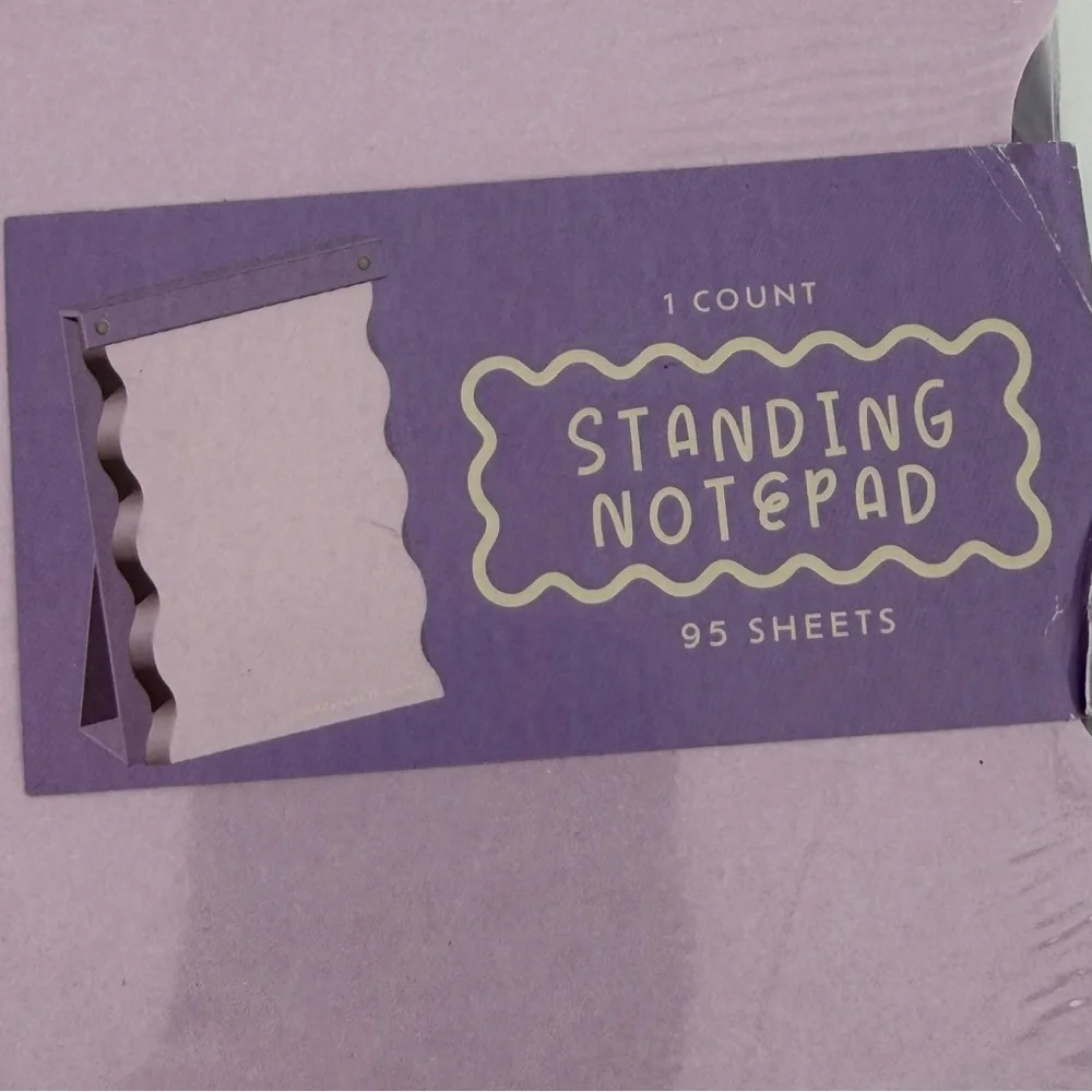 Standing Notepad - Purple